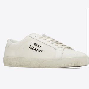 Saint Laurent mens sneakers size 41 1/2. Ok condition